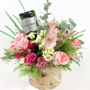 Box com mix de flores da estação